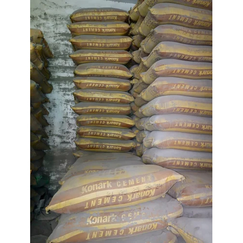 50kg Konark Cement - Color: Grey