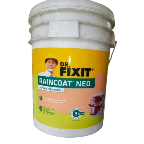 Dr Fixit Raincoat Neo Waterproofing Chemical - Color: White