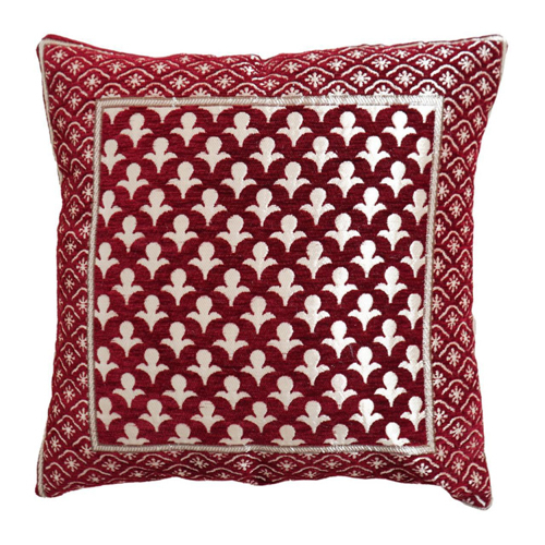 Mehroon Color Velvat Cushion Cover