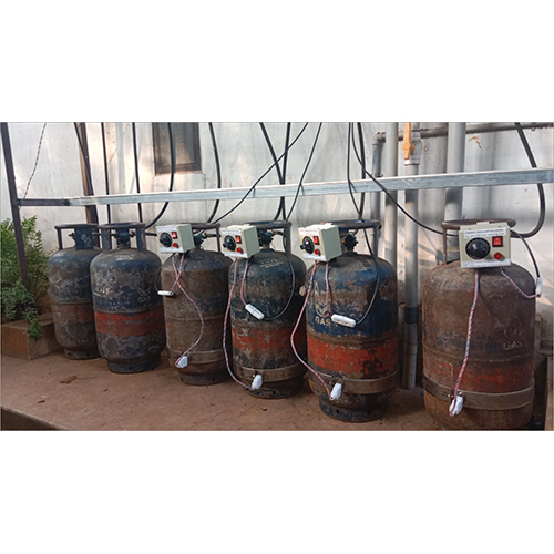 LPG Cylinder Heating Pad Bank