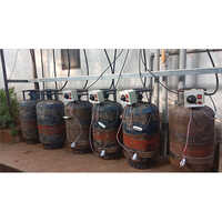 Lpg Cylinder Heating Pad Bank - Color: Silver