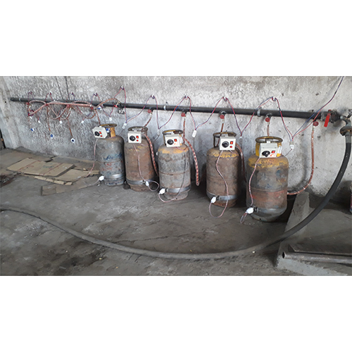 LPG Cylinder Heating Pad Bank
