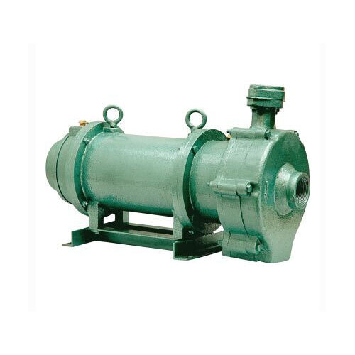 Horizontal Monoset Submersible Pumps - Color: Green