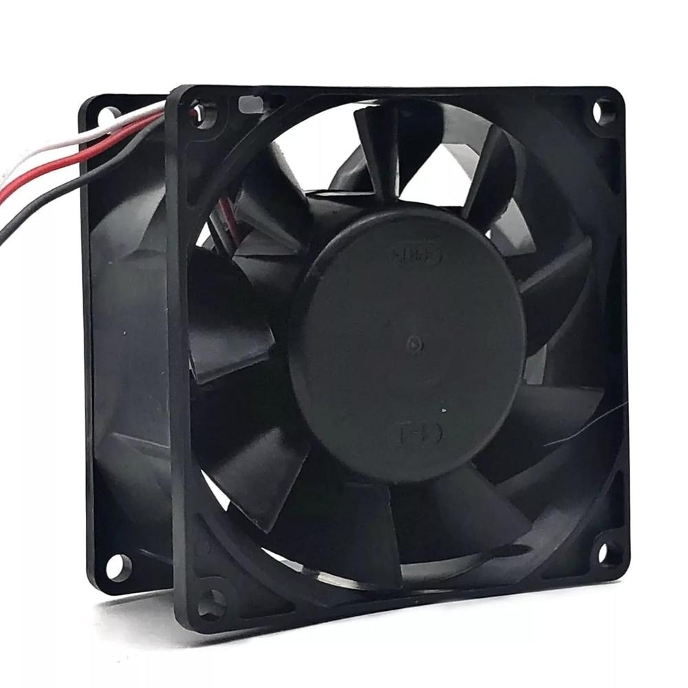NMB 08038RE-24R-GT Axial Fan 24V-1.10A DC Brushless Air Cooling Fan 7500 RPM 80 * 80 * 38mm 3Wire