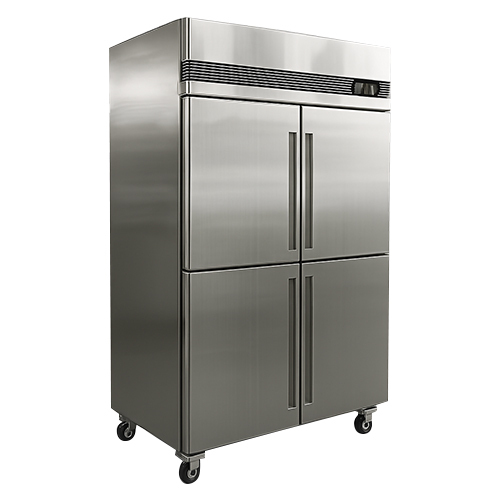 Stainless Steel Four Door Refrigerator
