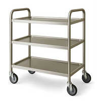 Silver Kitchen Service trolley
