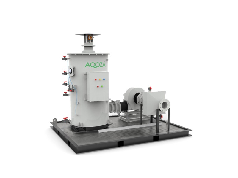 Odor Control System for STP