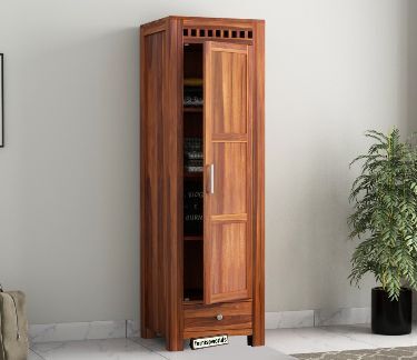 Solid Wooden Almirah - Color: Different Available