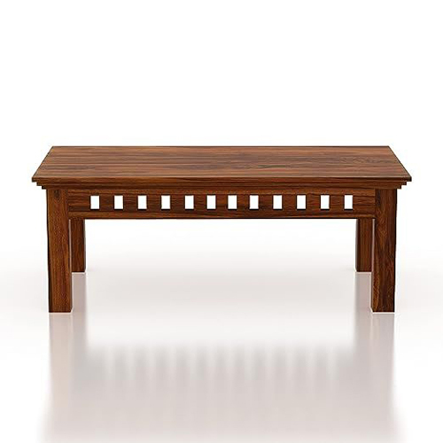 Solid Wooden Coffee Table - Color: Brown