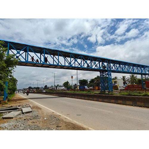 Foot Over Bridged - Color: Blue