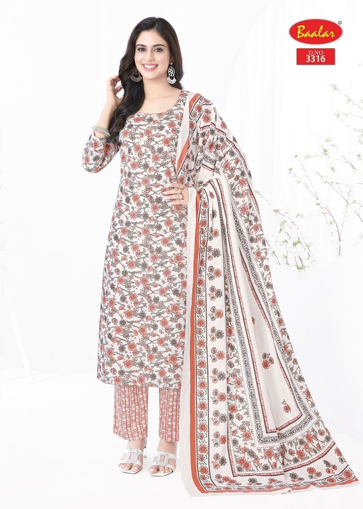 Baalar Zaara Vol-33  Dress Material