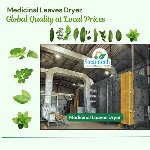 Medicinal Leaves Dryer Machine - Color: Blue