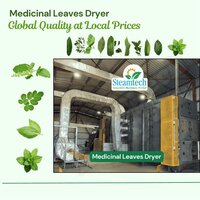 Medicinal Leaves Dryer Machine - Color: Blue