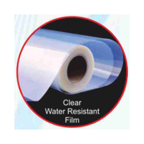 Clear Water Resistant Film