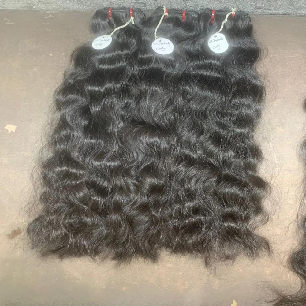 INDIAN TEMPLE CURLY HAIR 