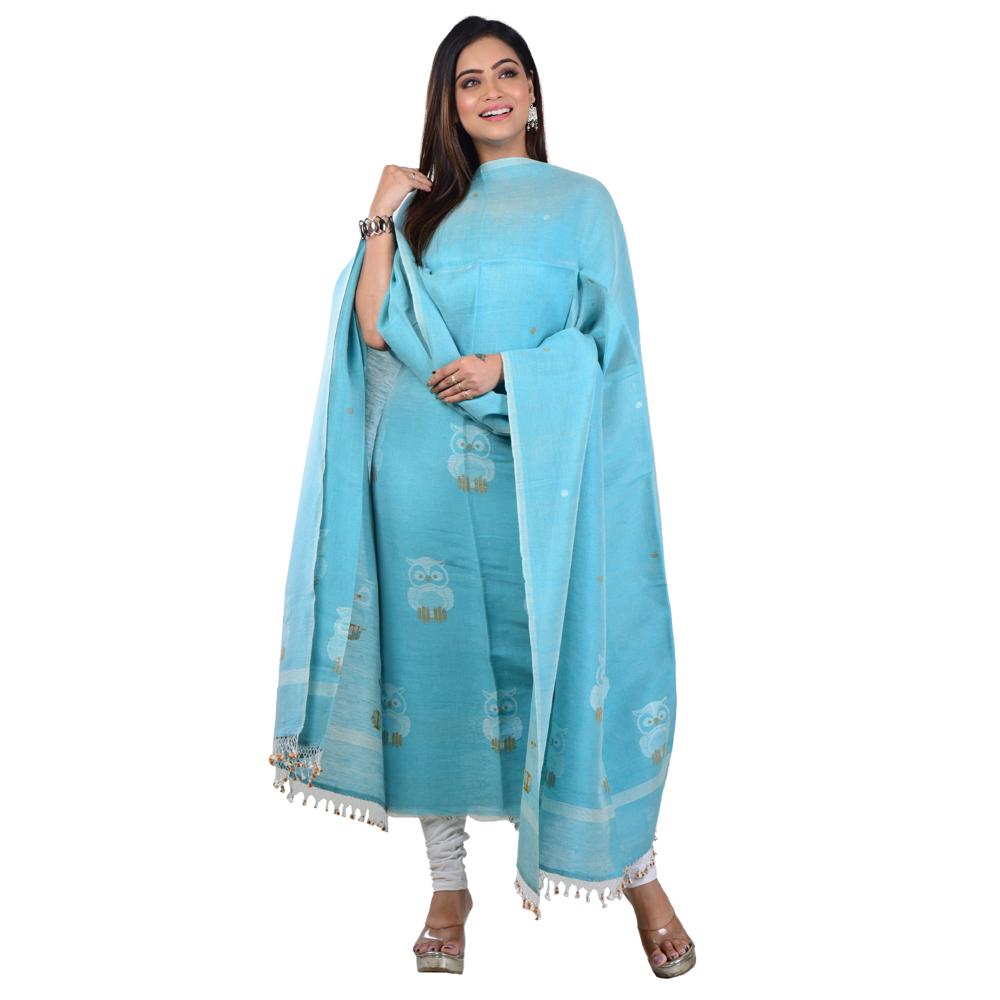 Linen Jamdani 2 Piece Suit