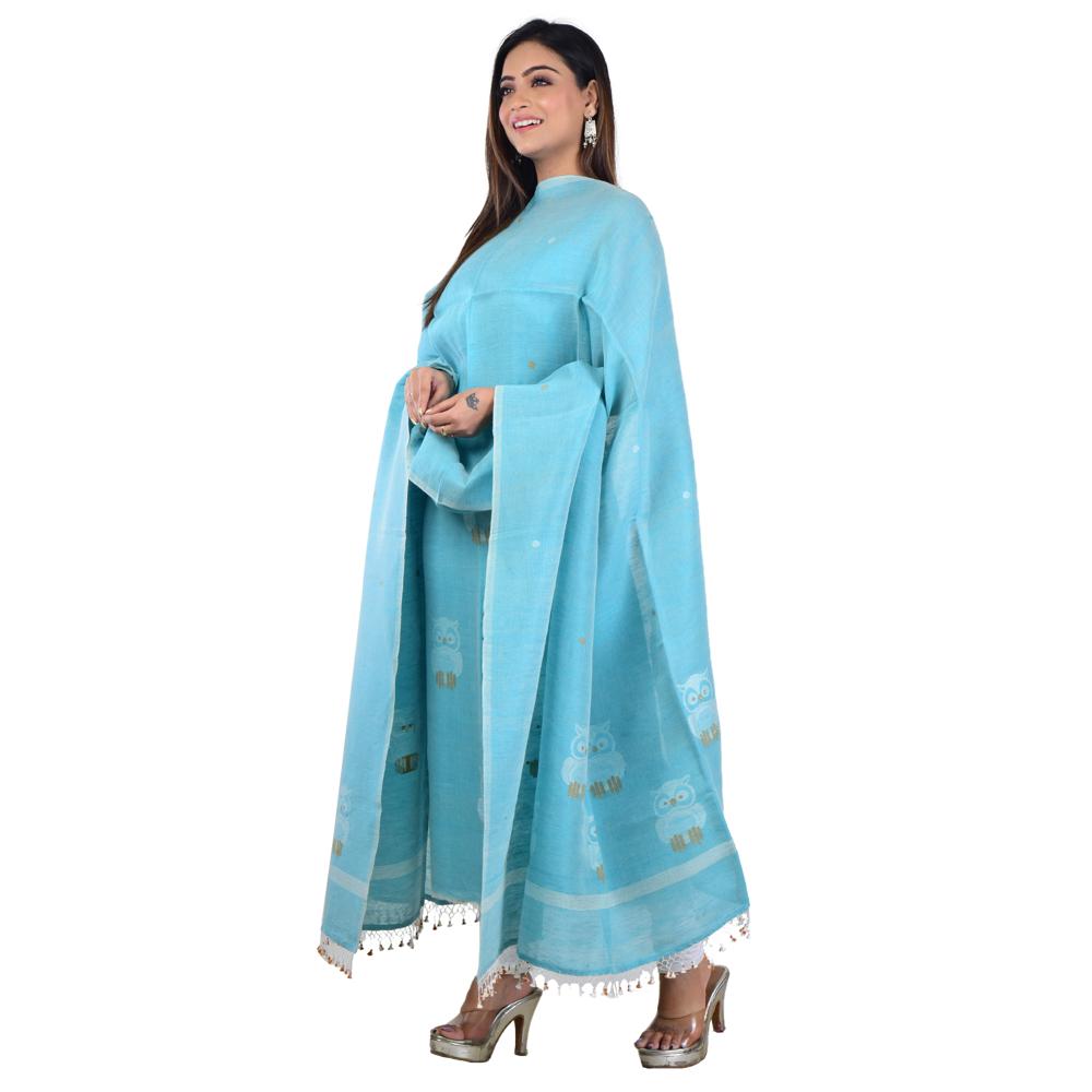 Linen Jamdani 2 Piece Suit