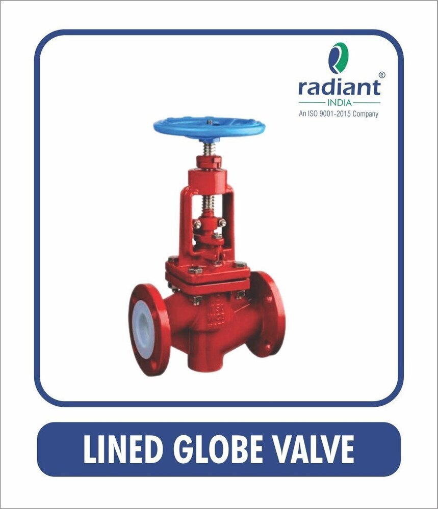 PFA Lined Globe Valve