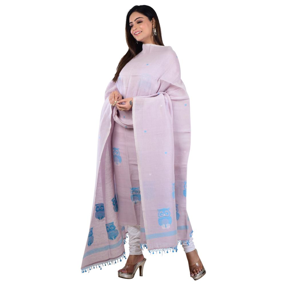 Linen Jamdani 2 Piece Suit