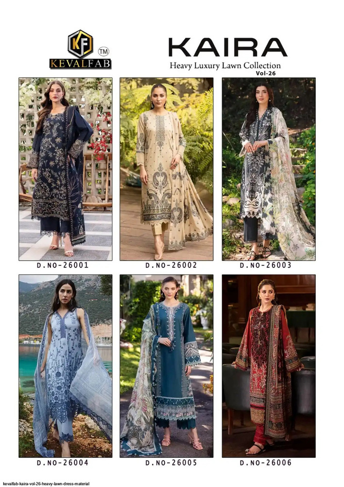Keval Kaira Vol-26  Dress Material