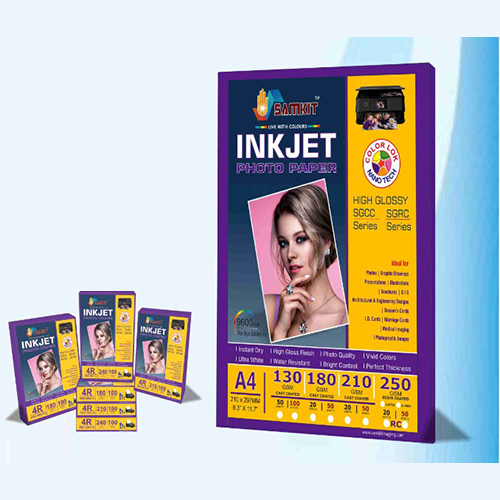Cast Coated Photo Glossy Paper
