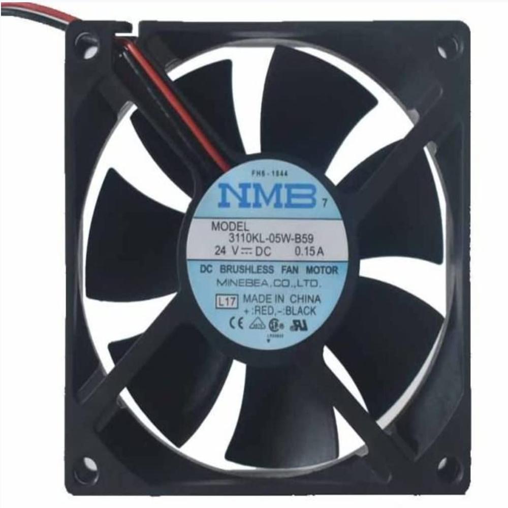 3110KL-05W-B59 80x80x25mm 24V 0.15A 3250RPM 2-Wire Cooling Fan