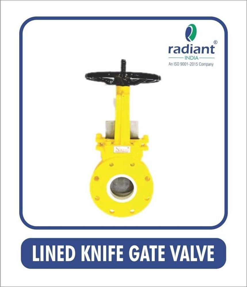 PFA Lined  Knife Gate Valve