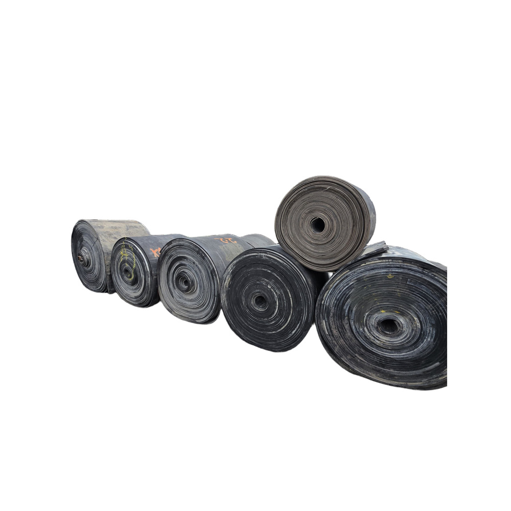 Black Rubber Conveyor Belt