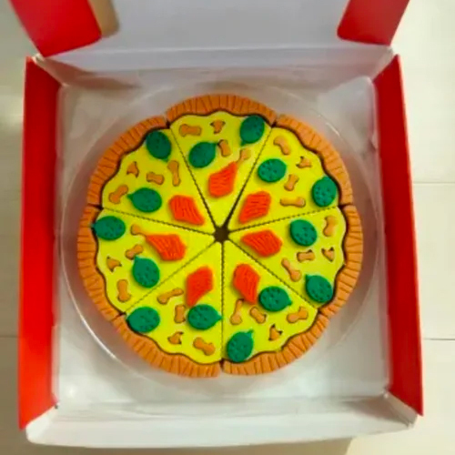Pizza Eraser For Children - Feature: Durable