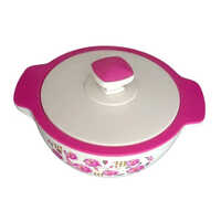 White Plastic Insulated Casserole