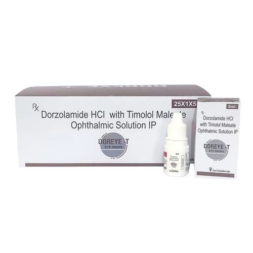 Dorzolamide And Timolol Eye Drops Bp - Age Group: Suitable For All Ages