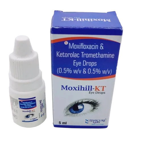 Moxifloxacin Ketorolac Tromethamine Eye Drop - Age Group: Suitable For All Ages