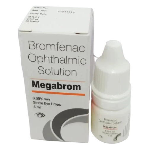 Megabrom Bromfenac Ophthalmic Solution - Age Group: Suitable For All Ages