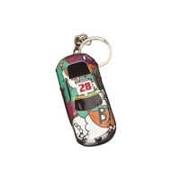 Stainless Steel Keychain Ring - Color: Multicolor