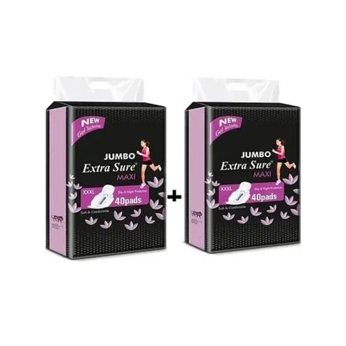 Jumbo Extra Sure Sanitary Pads
