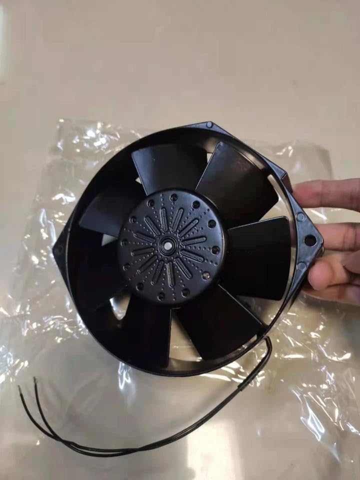 IKURA UHS7956-TP Axial Fan 200V-35/33W DC Brushless Air Cooling Fan 3500 RPM 172 * 150 * 38mm 2Wire (Metal)