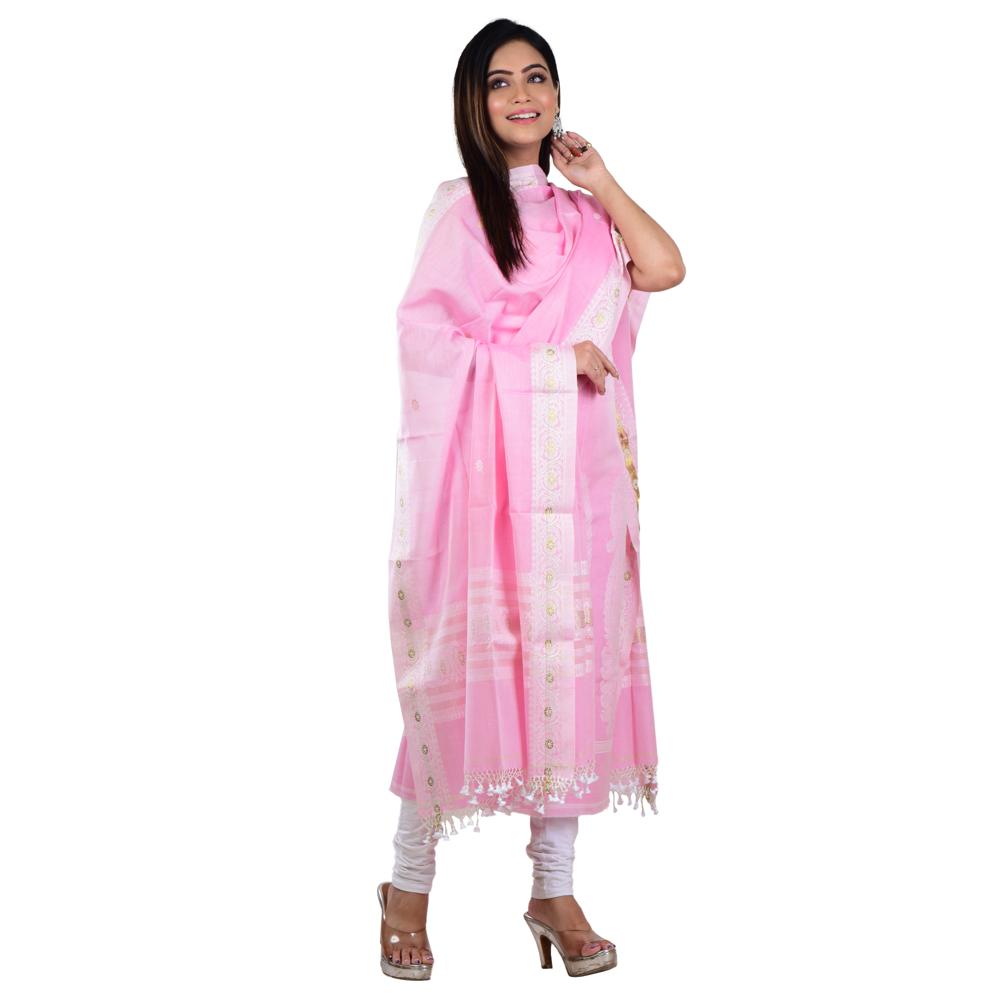 Handloom Cotton 3 Piece Suit