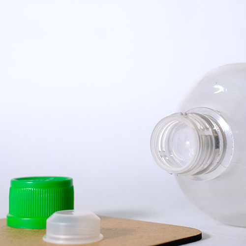 28 Mm Plastic Plug - Color: Transparent