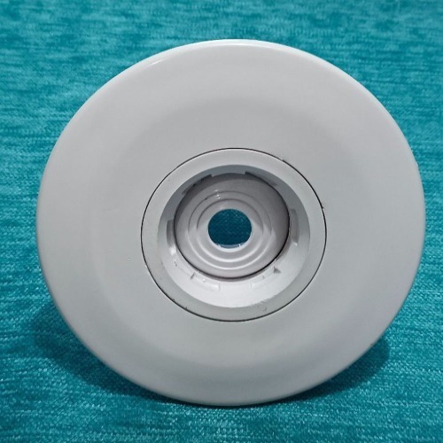 Eyeball Nozzle - Pvc Material, 20-25 Mm Nozzle Hole, 85-110 Mm Face Plate Diameter, White Color, Manual Control, Wall Mountable, 110-215 Volt