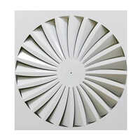 Powder Coated Swirl Diffuser - Color: As Per Availability