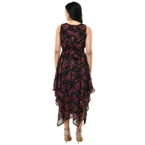 Ladies Party Wear Georgette Dress