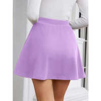 Ladies Lavender Designing Skirt