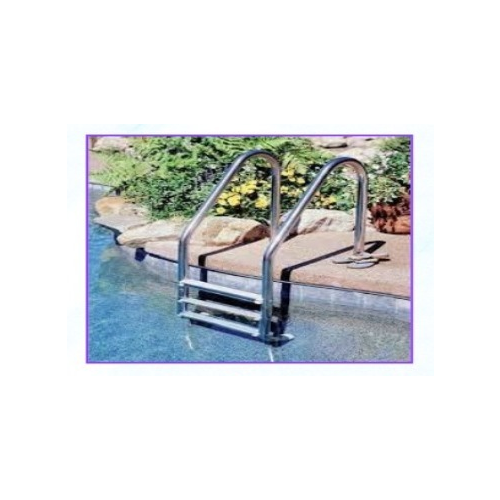 Swimming Pool Ladder - Color: Silver