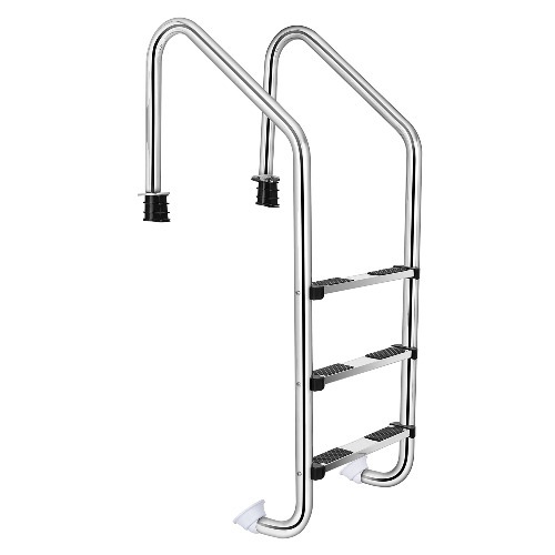 Swimming Pool Ladder - Color: Silver