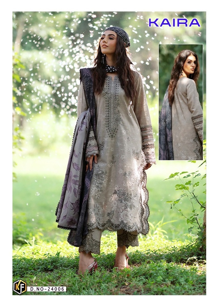 keval Kaira Vol-24  Karachi Dress Material