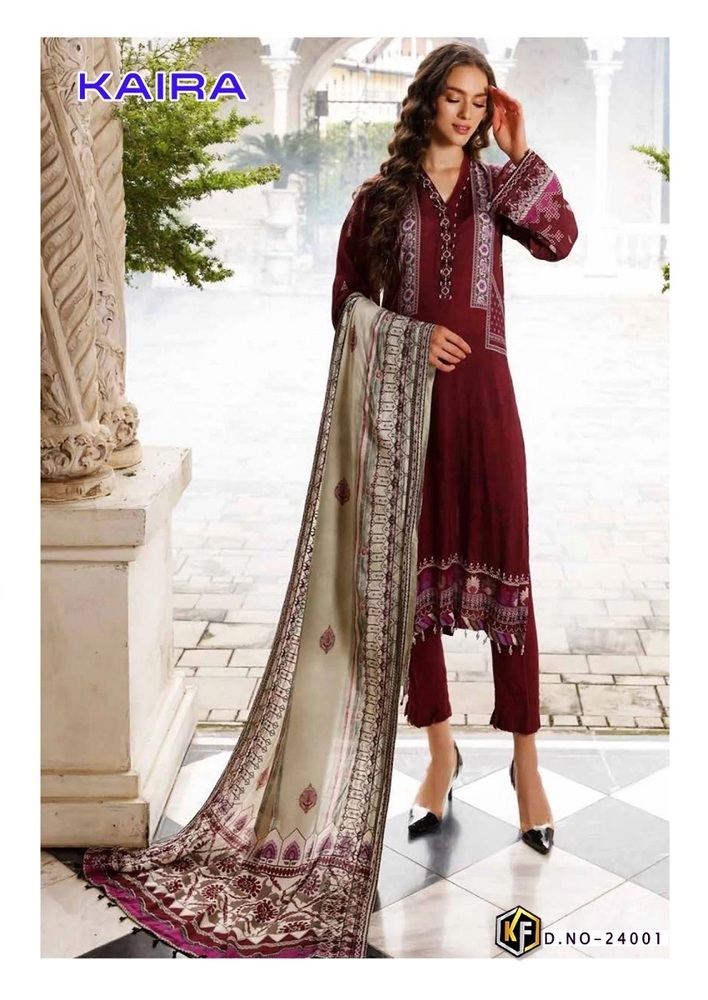 keval Kaira Vol-24  Karachi Dress Material