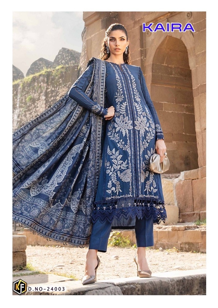 keval Kaira Vol-24  Karachi Dress Material
