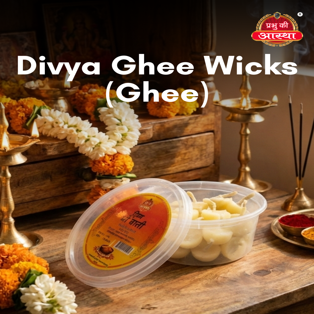 Divya Ghee Batti-ghee - Color: White