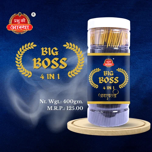 BIG BOSS INCENSE STICKS JAR