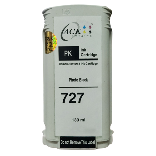 130Ml 727 Photo Black Ink Cartridge - For Use In: Printer
